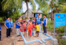 32 Water well hand-pumps and handing to residents in remote areas